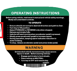 Bild von DECAL, OP INSTR, ELE