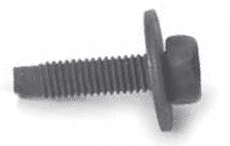 Bild von SCREW M6-1.0X25.4 THD FM SEMS
