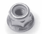 Picture of LOCK NUT FLG M8 X 1.25 NYLON