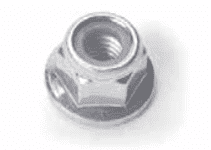 Bild von NUT FLG, M6 X 1.0 NYLON